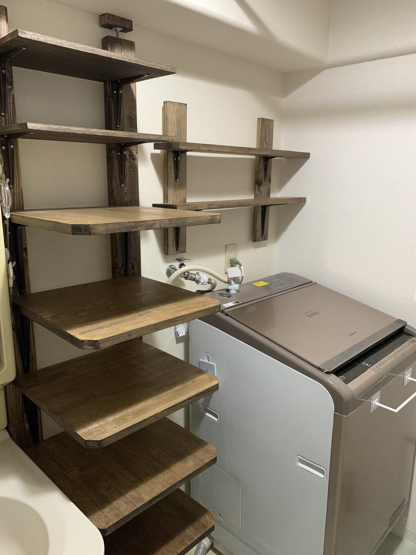 脱衣所収納　完成品